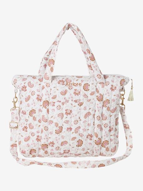 Wickeltasche ,,Plume' beige bedruckt+blau bedruckt+ELFENBEIN BEDRUCKT+rosa/hippie vintage+weiß bedruckt+wollweiß+WOLLWEISS BEDRUCKT 