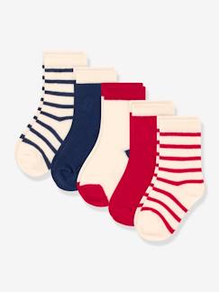 Baby-5er-Pack Kinder Socken PETIT BATEAU