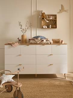 Chambre et rangement-Commode double avec 8 tiroirs