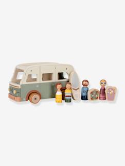 Jouet-Camping-car Vintage en bois - LITTLE DUTCH