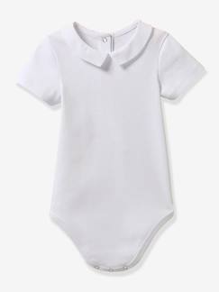 Baby-Body-Baby Body mit Kragen CYRILLUS, Bio-Baumwolle