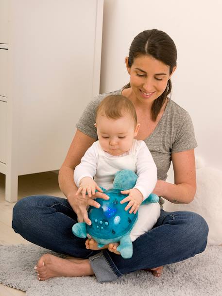 Baby Einschlafhilfe SCHILDKRÖTE Tranquil Turtle Wiederaufladbar CLOUD B blau+blush+grün+violett 