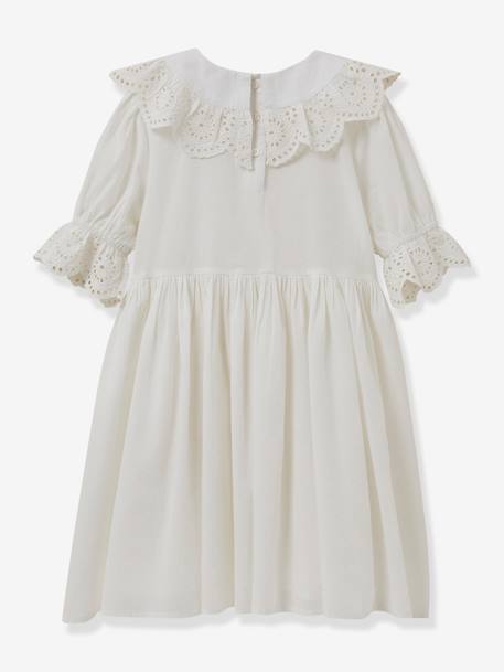 Robe de cérémonie Adeline fille CYRILLUS blanc 