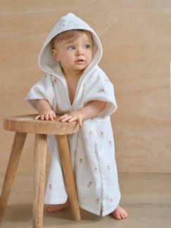 Babyartikel-Babytoilette-Bad-Baby Badeponcho GIVERNY mit Recycling-Baumwolle, personalisierbar Oeko-Tex