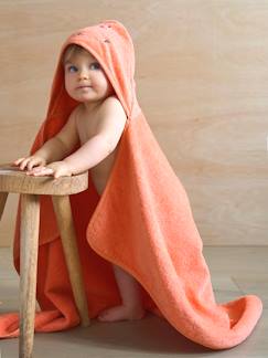 Linge de maison et décoration-Linge de bain-Cape de bain-Cape de bain / Serviette à capuche Bébé et Enfant, avec coton recyclé