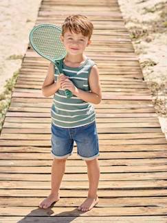 Junge-Shorts-Jungen Shorts mit Schlupfbund, Denim-Look