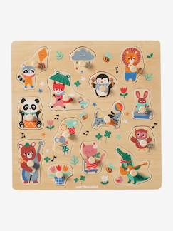 Jouet-Jeux éducatifs-Puzzle boutons Les animaux joyeux en bois FSC®