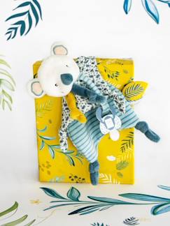 Jouet-Premier âge-Doudous, peluches et jouets en tissu-Yoca le koala doudou attache-sucette - DOUDOU ET COMPAGNIE