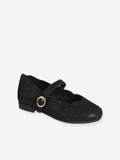 Schuhe-Mädchen Lederballerinas