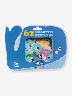 Spielzeug-62 Kinder Tiersticker aus Gummi DJECO