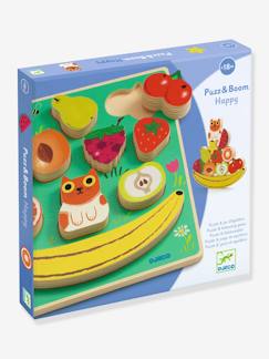 Spielzeug-Baby 2-in-1-Steckpuzzle Puzz & Boom Happy DJECO
