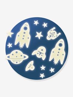 -Nachtleuchtende Kinderzimmer Sticker Weltall-Mission DJECO