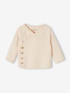 Baby-Baby Wickeljacke aus Ripp Oeko-Tex