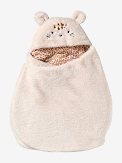 Bébé-Nid d'ange transformable en tapis à langer peluche 