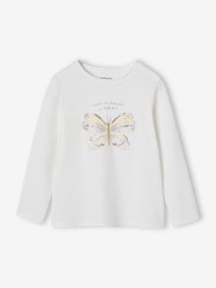 Fille-T-shirt, sous-pull-T-shirt-Tee-shirt fantaisie fille