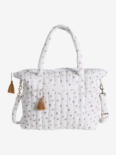 Wickeltasche ,,Plume' beige bedruckt+blau bedruckt+ELFENBEIN BEDRUCKT+rosa/hippie vintage+weiß bedruckt+wollweiß+WOLLWEISS BEDRUCKT 