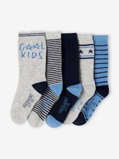 Garçon-Sous-vêtement-Lot de 5 paires de chaussettes "Cool Kids" garçon