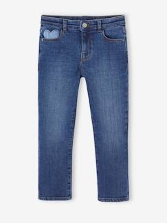 Fille-Pantalon-Jean slim morpho large fille