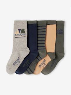 Junge-5er-Pack Jungen Socken OUTDOOR