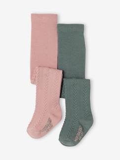 Baby-Socken, Strumpfhose-2er-Pack Mädchen Baby Strumpfhosen Oeko-Tex