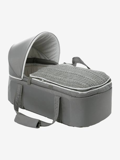 Softtragetasche von VERTBAUDET Anthrazit/Sterne+Stahlgrau 