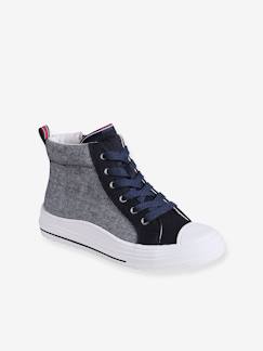 Schuhe-Jungenschuhe 23-38-Sneakers, Tennisschuhe-Jungen High-Sneakers für den Winter