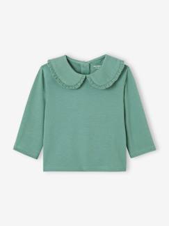 Bébé-T-shirt, sous-pull-T-shirt-T-shirt manches longues bébé col claudine