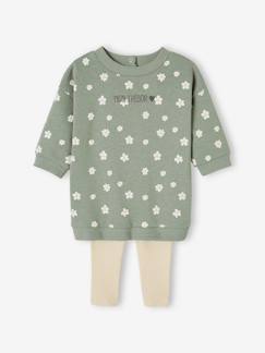 Baby-Set-Baby Set: Kleid & Leggings, personalisierbar