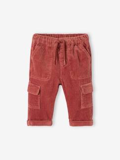 Baby-Hose, Jeans-Baby Cordhose mit Cargotaschen