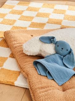 Jouet-Premier âge-Doudou en gaze de coton personnalisable et sa valisette