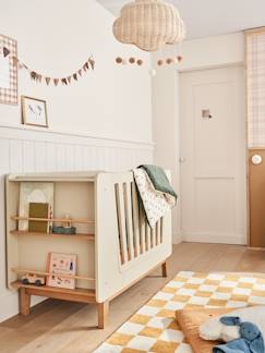 Zimmer und Aufbewahrung-Zimmer-Kinderbett, Babybett-Babybett „Fjord“, Gitter abnehmbar