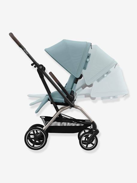 Poussette réversible tout-terrain CYBEX Gold Eezy S Twist+ 2 (2024) bleu+gris+noir 