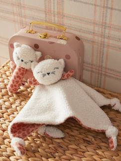 Jouet-Premier âge-Doudous, peluches et jouets en tissu-Mallette avec doudou et hochet LOVELY LEO