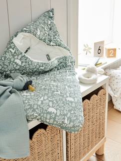 Baby-Mantel, Overall, Ausfahrsack-Baby Ausfahrsack „Kleiner Dino“, Musselin