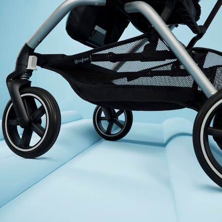 Poussette réversible tout-terrain CYBEX Gold Eezy S Twist+ 2 (2024) bleu+gris+noir 