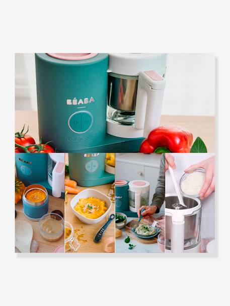 BEABA® 4-in-1-Babykostzubereiter „Babycook Neo' DUNKELBLAU/WEISS+grün; eucalyptus+WEISS/GRAU 