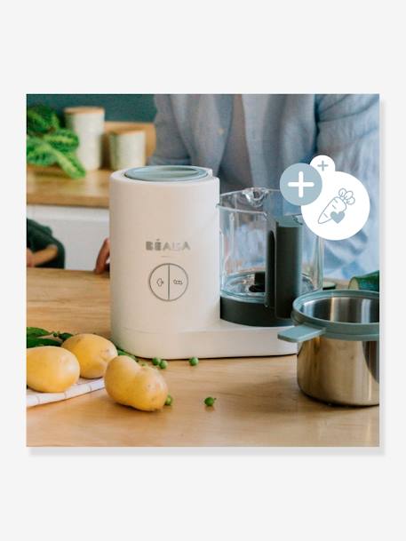 BEABA® 4-in-1-Babykostzubereiter „Babycook Neo' DUNKELBLAU/WEISS+grün; eucalyptus+WEISS/GRAU 