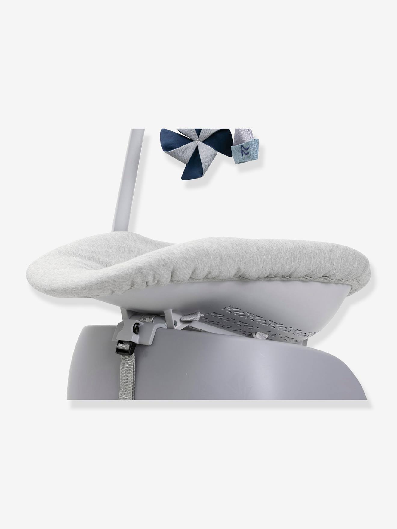 Chaise Haute Évolutive Hauck Grow Up - Transat Bébé Réglable Avec Roulettes