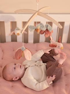 Zimmer und Aufbewahrung-Zimmer-Kinderbett, Babybett-Baby Musikmobile Flowers & Butterflies LITTLE DUTCH