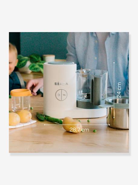 BEABA® 4-in-1-Babykostzubereiter „Babycook Neo' DUNKELBLAU/WEISS+grün; eucalyptus+WEISS/GRAU 