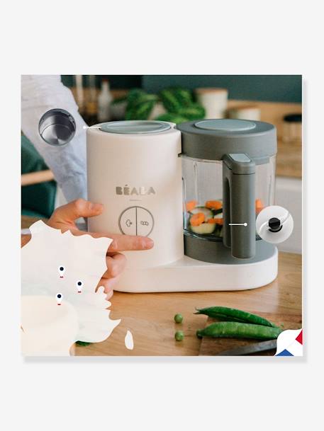 BEABA® 4-in-1-Babykostzubereiter „Babycook Neo' DUNKELBLAU/WEISS+grün; eucalyptus+WEISS/GRAU 