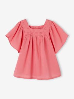 Baby-Baby Bluse mit Lochstickerei