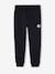 Pantalon jogging Basics garçon en molleton dark bleu ardoise+gris moyen chiné+marine chiné+noir+noir chiné+noisette+ocre+rouge+vert sapin 