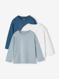 Junge-3er-Pack Jungen Shirts aus Baumwolle Basic