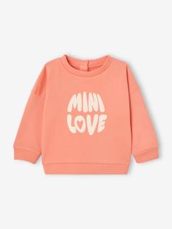 Baby-Pullover, Strickjacke, Sweatshirt-Baby Sweatshirt mit Druckknopfverschluss hinten Basic Oeko-Tex