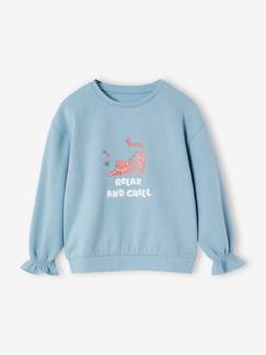 Fille-Pull, gilet, sweat-Sweat-Sweat motif animal détails fantaisie fille