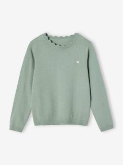 Mädchen-Personalisierbarer Mädchen Pullover BASICS Oeko-Tex