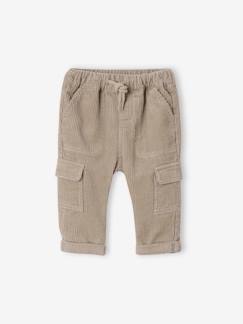 Baby-Hose, Jeans-Baby Cordhose mit Cargotaschen