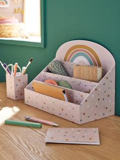 Bettwäsche & Dekoration-Kinderzimmer Schreibtisch-Organizer Regenbogen