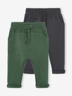 Bébé-Lot de 2 pantalons en molleton BASICS bébé